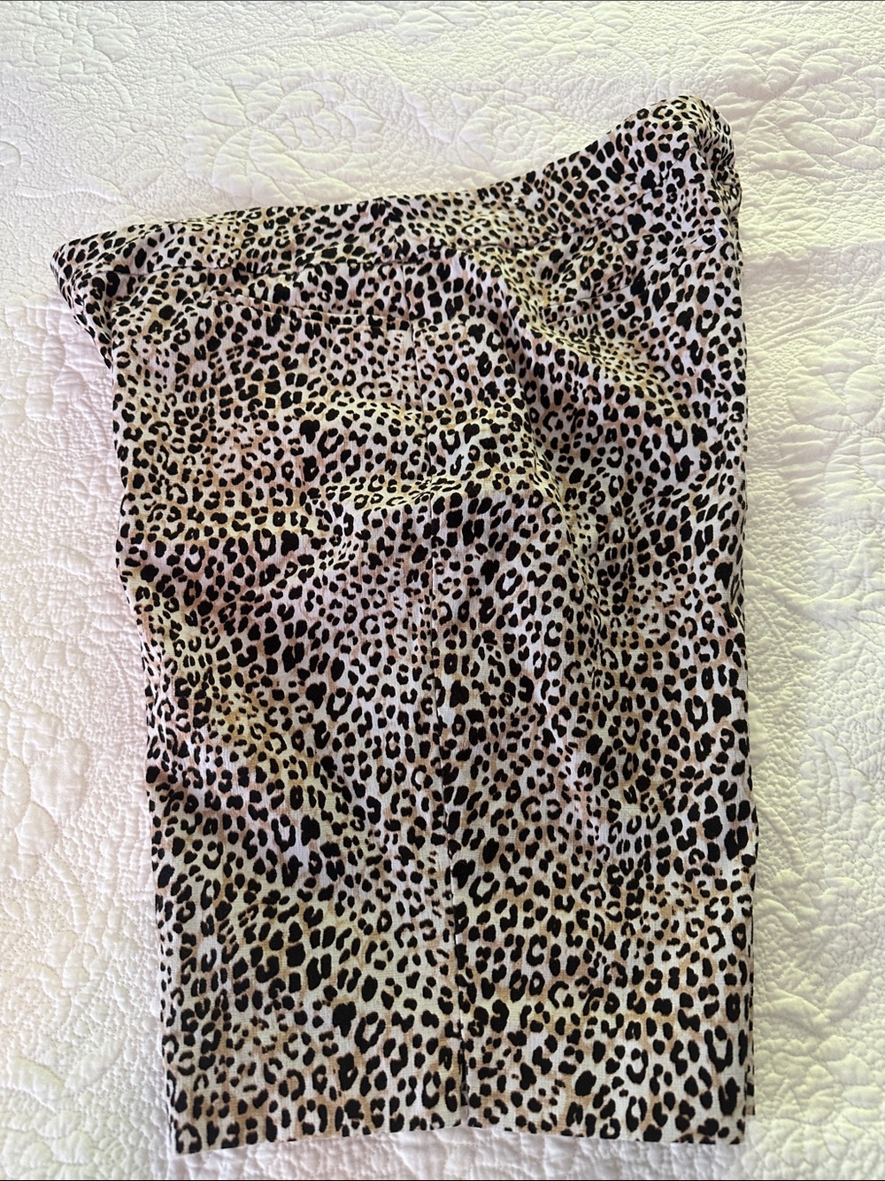 Chico's Leopard Print Shorts 10”